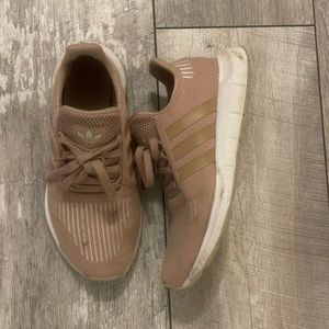 Tan adidas shoes